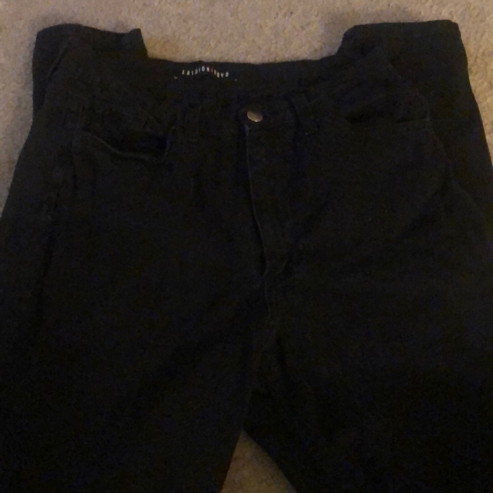 Black fashion nova jeans (size 11)